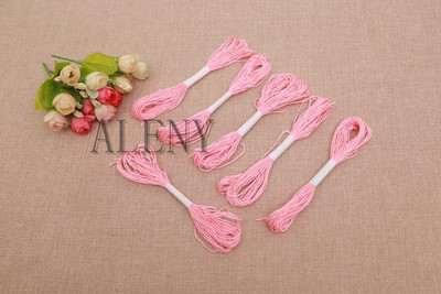 50 τμχ/παρτίδα Επιλογή χρώματος 8 εκατ./τεμ. Κλωστή σταυροβελονιά Κέντημα βαμβακερό κορδόνι για ράψιμο σκελετών χειροτεχνία