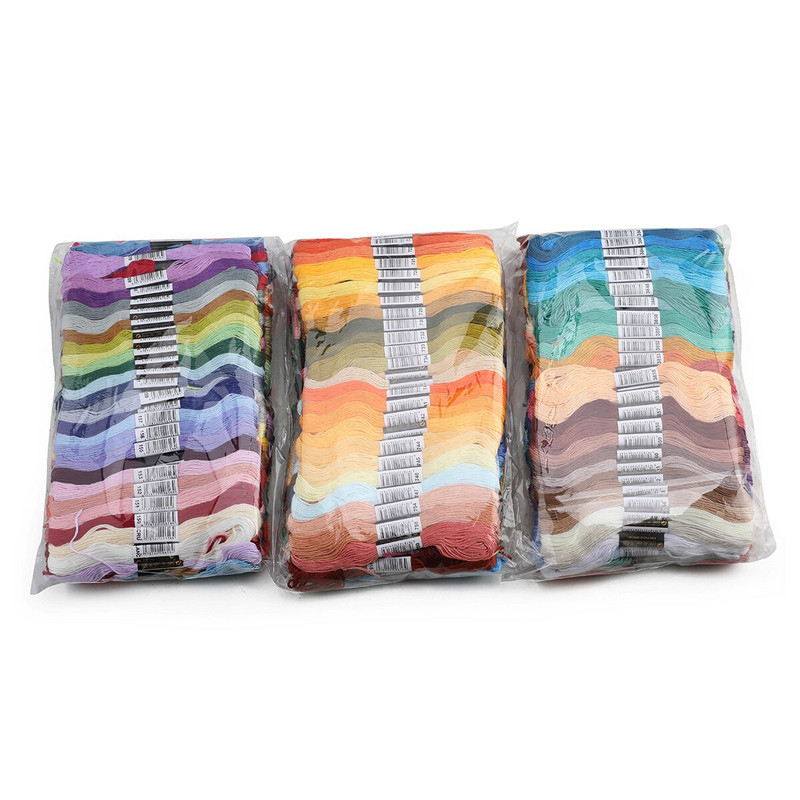 447 τεμάχια DMCDMC Κλωστές σταυρωτής βελονιάς όλο το διαφορετικό χρώμα νήμα για κέντημα Skeins Craft Dofferent Gradient Color νήμα 8 M