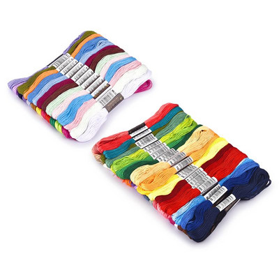 Ristpistes niit Ainulaadne stiil, puuvillane tikkimisniit, niit õmblusniit, käsitöö, eriline gradientvärv