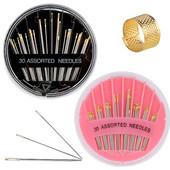 IMZAY 30 count erinevaid nõelu 6 erineva suurusega õmblusnõela roostevabast terasest ristpistes nõela õhukesed nõelad Õmblustööriistad