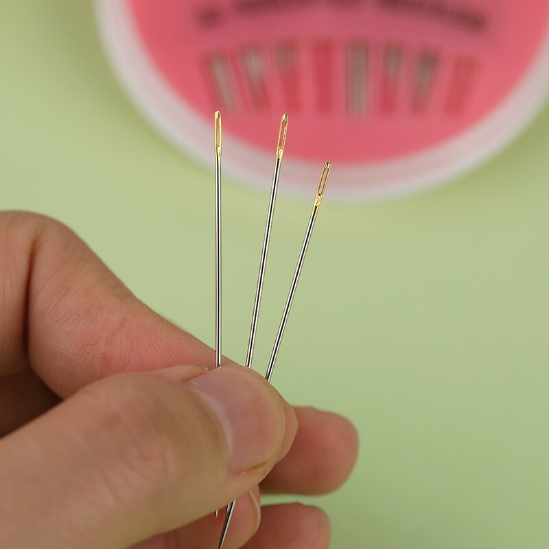 IMZAY 30 count erinevaid nõelu 6 erineva suurusega õmblusnõela roostevabast terasest ristpistes nõela õhukesed nõelad Õmblustööriistad