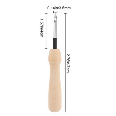 Kõigi mudelite tikkimispisted Punch Needle Tool Vahetatava peaga torkamisnõel Ristpistes kudumine meisterdamine