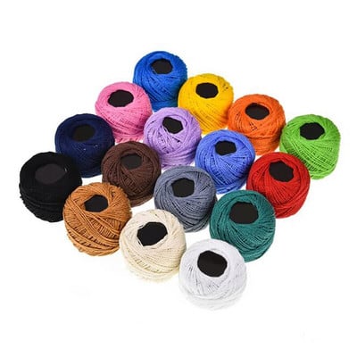 Multicolor Optional Cross Stitch Thread Embroidery Sewing Thread Cord Hand-Knitted Patch Thread Craft Accessories