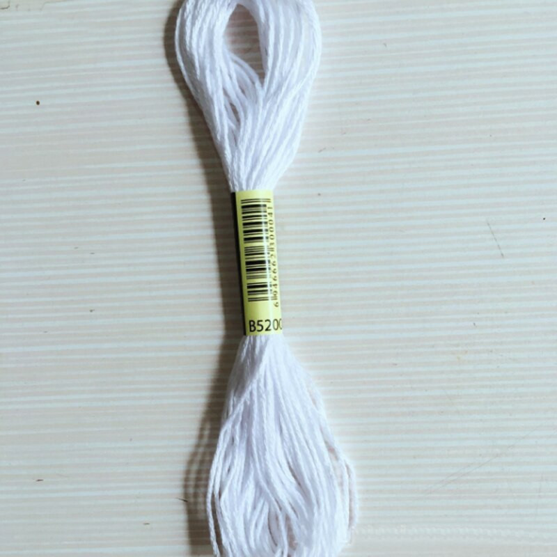 50 τμχ Μίξ Χρώματα Κλωστή Κεντήματος Σταυροβελονιά DIY Εργαλεία Ραπτικής Σετ Βαμβακερά Σκουπάκια Ραπτικής