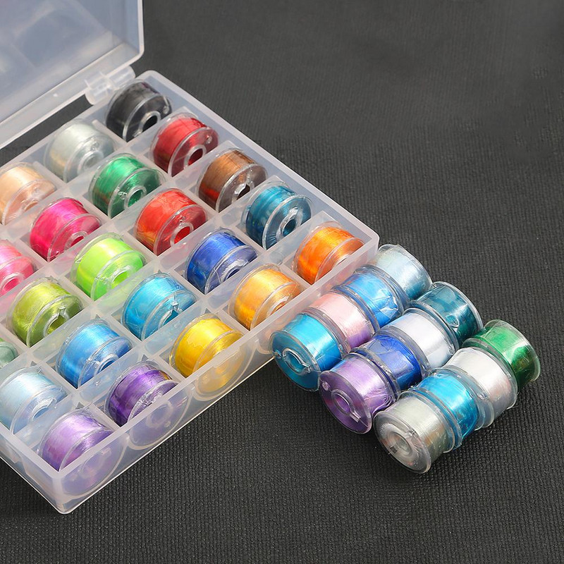 Bright Ice Svileni konac za vez Kalulji Svileni konac za vezenje križem Plastična kutija za pohranu Torbica za kućne alate za šivanje