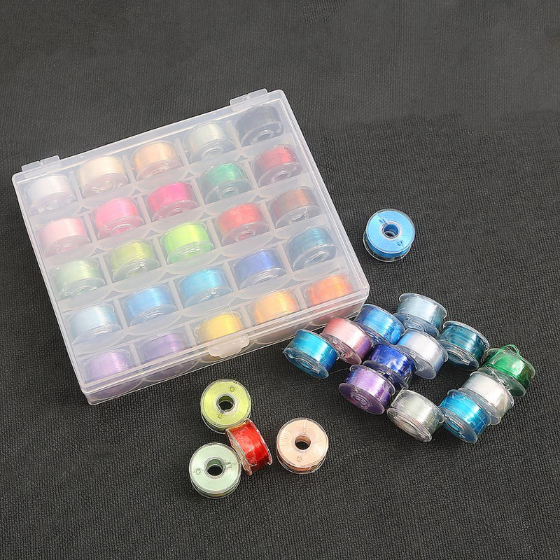 Bright Ice Svileni konac za vez Kalulji Svileni konac za vezenje križem Plastična kutija za pohranu Torbica za kućne alate za šivanje