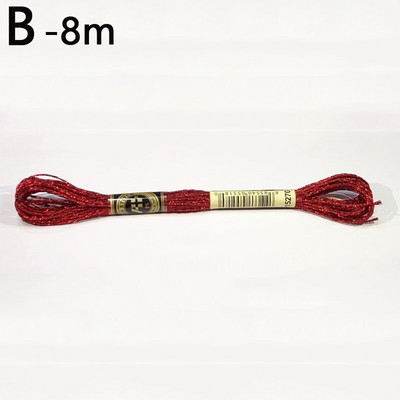 8m Κέντημα Κλωστή Βραχιόλι νήμα Κοσμήματα Κατασκευή Χάντρες Κορδόνι Σταυροβελονιά Αξεσουάρ ραπτικής Νήμα