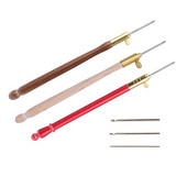 Βελόνα πλεξίματος με γροθιά κεντήματος με 3 βελόνες στυλό κεντήματος σταυροβελονιά Κιτ χειροτεχνίας γαλλικό βελονάκι για ράψιμο πλεξίματος