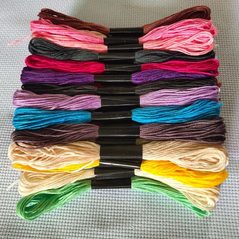 Μεταλλική Κεντητική Μηχανή Κιτ κλωστών Cross Stitch Πολυεστερικές κλωστές Αξεσουάρ ραπτικής KIMA88