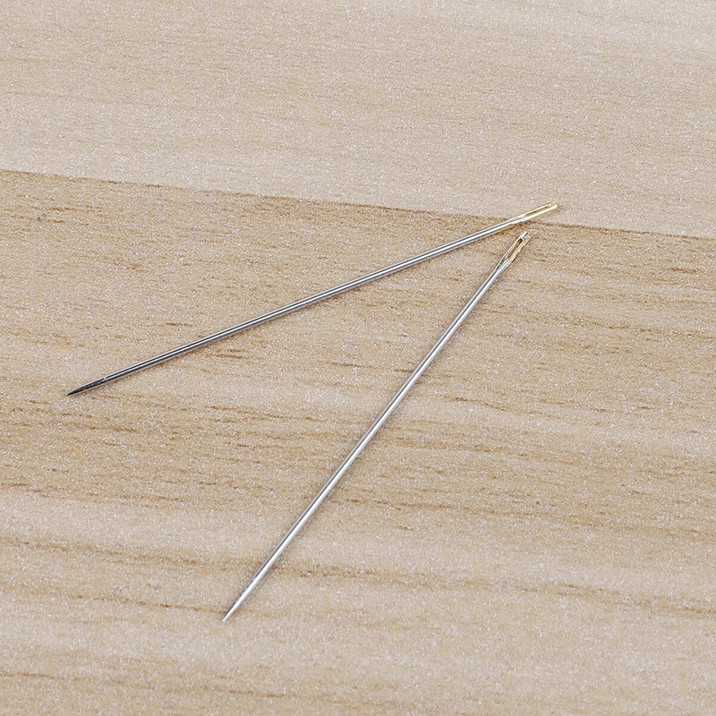 16 tk mitme suurusega roostevabast terasest õmblusnõel Käsiõmblusnõel Ristpistenõel Kodurõivaste õmblustarvikud
