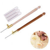 2022 Κέντημα βελόνα διάτρησης με 3 βελόνες στυλό κέντημα σταυροβελονιά Κιτ χειροτεχνίας γαλλικό βελονάκι για ράψιμο πλεξίματος