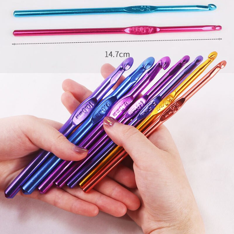 Σετ ακτίνων νήματα πλεξίματος Σετ βελόνες πλεξίματος Σετ βελονάκι Ιαπωνίας Τυνησιακός γάντζος μεταλλικές βελόνες πλεξίματος Diy ένδυση Ραπτική & ύφασμα