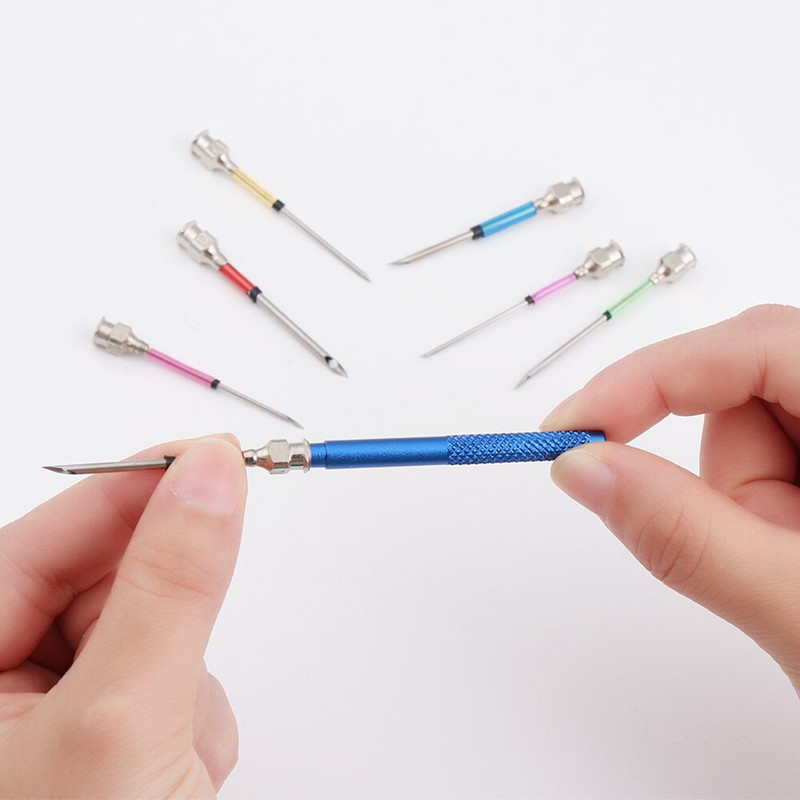 Εργαλείο διάτρησης βελόνα με βελόνα με δυνατότητα αλλαγής κεφαλής Εργαλεία κεντήματος με σταυροβελονιά Αξεσουάρ ραπτικής χειροτεχνίας για πλέξιμο