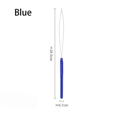 5 buc. Înfiletătoare cu ace lungi pentru ace de perforare, ață de broderie, punct de cruce, cusut, artizanat, funcționează, înfilător durabil cu mâner