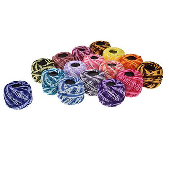 16 цвята конци за бродерия на кръстат бод Шевни конци Направи си сам ръчно плетени конци за кръпки Консумативи за шиене