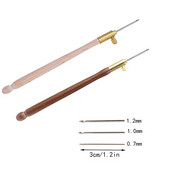 Κέντημα βελόνα διάτρησης με 3 βελόνες στυλό κέντημα σταυροβελονιά Κιτ χειροτεχνίας γαλλικό βελονάκι για ράψιμο πλέξιμο