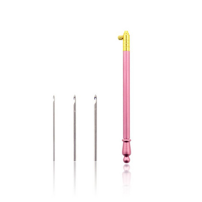 Μεταβλητή βελονιά κεντήματος κεφαλής Ρυθμιζόμενη βελόνα με πόκα DIY Πλεκτομηχανές Εργαλεία σταυροβελονιάς Χειροτεχνία Αξεσουάρ βελόνας διάτρησης