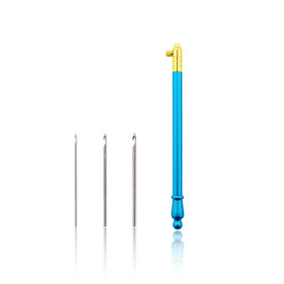 Μεταβλητή βελονιά κεντήματος κεφαλής Ρυθμιζόμενη βελόνα με πόκα DIY Πλεκτομηχανές Εργαλεία σταυροβελονιάς Χειροτεχνία Αξεσουάρ βελόνας διάτρησης