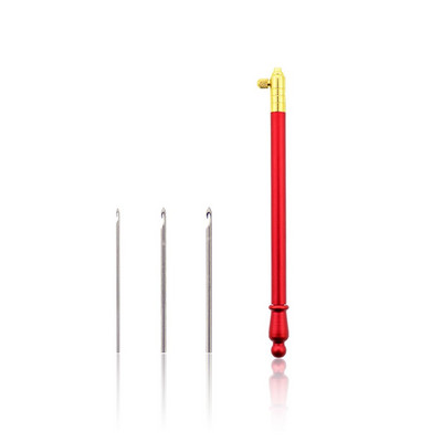 Μεταβλητή βελονιά κεντήματος κεφαλής Ρυθμιζόμενη βελόνα με πόκα DIY Πλεκτομηχανές Εργαλεία σταυροβελονιάς Χειροτεχνία Αξεσουάρ βελόνας διάτρησης