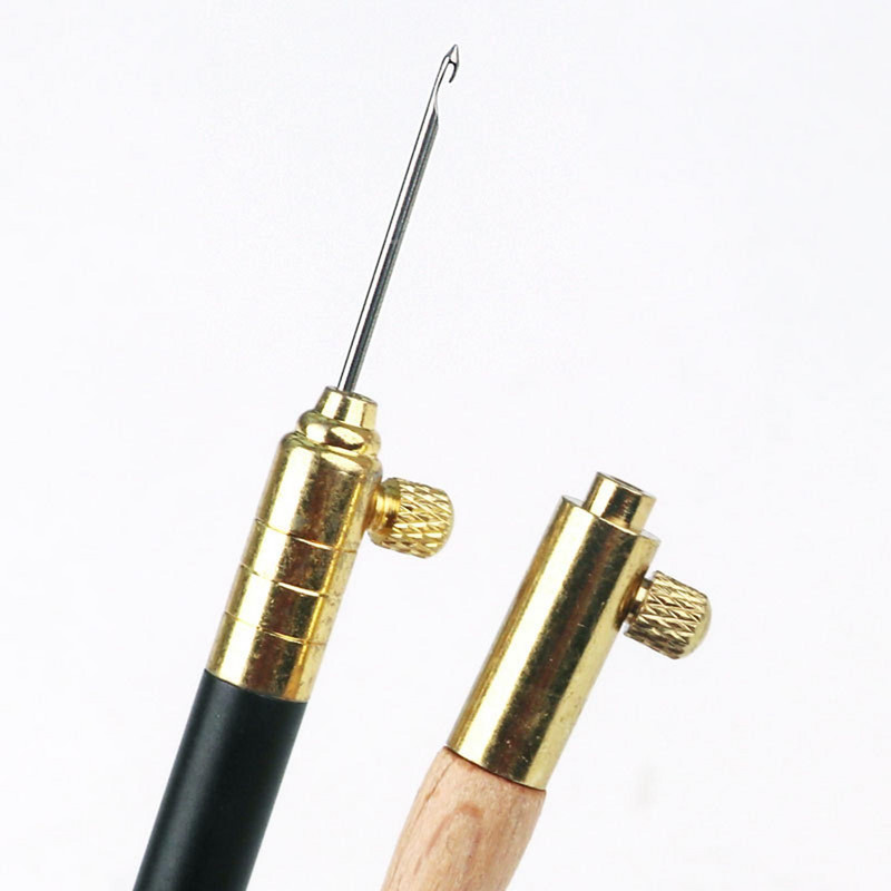 Μεταβλητή βελονιά κεντήματος κεφαλής Ρυθμιζόμενη βελόνα με πόκα DIY Πλεκτομηχανές Εργαλεία σταυροβελονιάς Χειροτεχνία Αξεσουάρ βελόνας διάτρησης