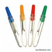 Mâner din plastic de uz casnic Cuțit de cusut pentru artizanat Accesorii în cruce Instrument de cusut Instrument de cusătură Instrument de cusătură Culoare aleatorie E9W6