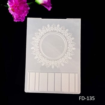 2019 New Arrival Scrapbook Dot Design DIY Paper Cutting Dies Scrapbooking Πλαστικό ανάγλυφο Μέγεθος φακέλου 10,5*15,5cm