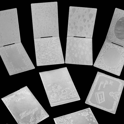 2019 New Arrival Scrapbook Dot Design DIY Paper Cutting Dies Scrapbooking Plastic Embossing Folder Size 10.5*15.5cm