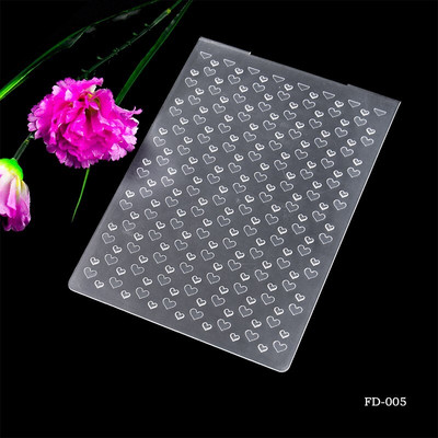 2019 m. Naujas iškarpų albumo taško dizainas „pasidaryk pats“ popieriaus pjaustymo štampai „Scrapbooking“ plastikinis reljefinis aplanko dydis 10,5 * 15,5 cm