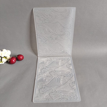 29 Μοντέλα Ανάγλυφο Φάκελο Διαφανές Ανάγλυφο Πλαστικές Πλάκες Σχεδιασμός για DIY μήτρες κοπής χαρτιού Scrapbooking