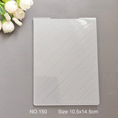 29 mudelit Reljeefne kaust Läbipaistev reljeefne plastplaadid Disain isetegemiseks paberilõikamisvormide jaoks Scrapbooking