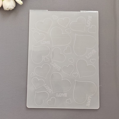 29 mudelit Reljeefne kaust Läbipaistev reljeefne plastplaadid Disain isetegemiseks paberilõikamisvormide jaoks Scrapbooking