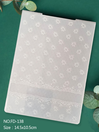 Valtis|Siena|Drugelis|Lapai|Klasikinis reljefinis aplankas Skaidrių plastikinių plokščių dizainas, skirtas "pasidaryk pats" popierinių kortelių dekoravimui Scrapbooking