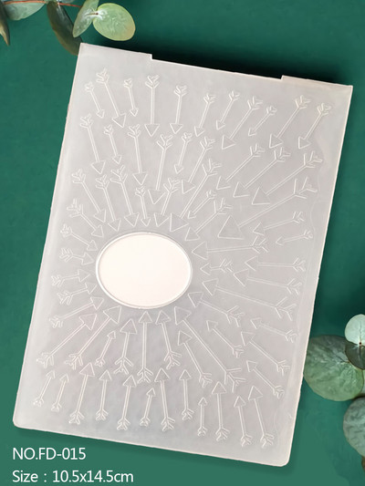 Valtis|Siena|Drugelis|Lapai|Klasikinis reljefinis aplankas Skaidrių plastikinių plokščių dizainas, skirtas "pasidaryk pats" popierinių kortelių dekoravimui Scrapbooking