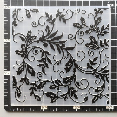 (29 stiliai) Gėlių fono reljefiniai aplankai popieriams Nuotraukų albumas Kortelių kūrimas „Pasidaryk pats“ plastikinis iškarpų albumas, pjaustymo štampas