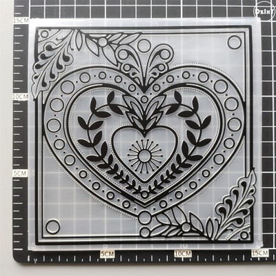 (29 stiliai) Gėlių fono reljefiniai aplankai popieriams Nuotraukų albumas Kortelių kūrimas „Pasidaryk pats“ plastikinis iškarpų albumas, pjaustymo štampas