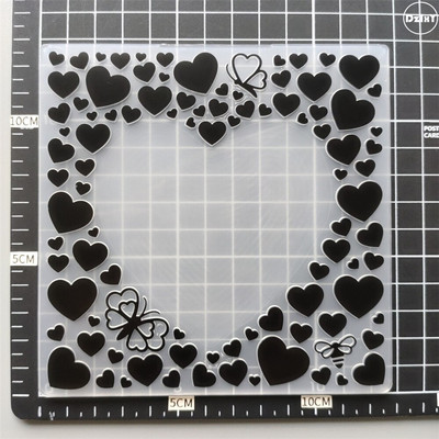 (29 stiliai) Gėlių fono reljefiniai aplankai popieriams Nuotraukų albumas Kortelių kūrimas „Pasidaryk pats“ plastikinis iškarpų albumas, pjaustymo štampas