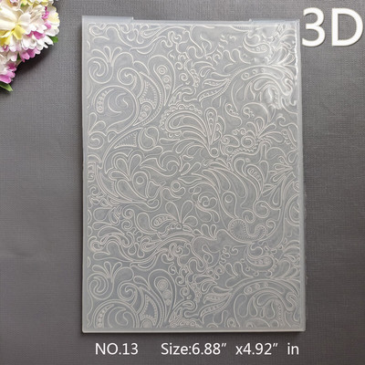 22 μοντέλα ΝΕΑ Κλασική / 3D ανάγλυφη φάκελος Διάφανη ανάγλυφη σχεδίαση πλαστικών πλακών για DIY μήτρες κοπής χαρτιού Scrapbooking