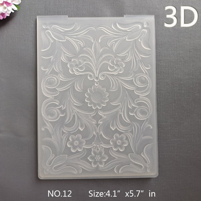 22 μοντέλα ΝΕΑ Κλασική / 3D ανάγλυφη φάκελος Διάφανη ανάγλυφη σχεδίαση πλαστικών πλακών για DIY μήτρες κοπής χαρτιού Scrapbooking