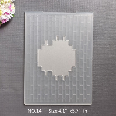 22 μοντέλα ΝΕΑ Κλασική / 3D ανάγλυφη φάκελος Διάφανη ανάγλυφη σχεδίαση πλαστικών πλακών για DIY μήτρες κοπής χαρτιού Scrapbooking