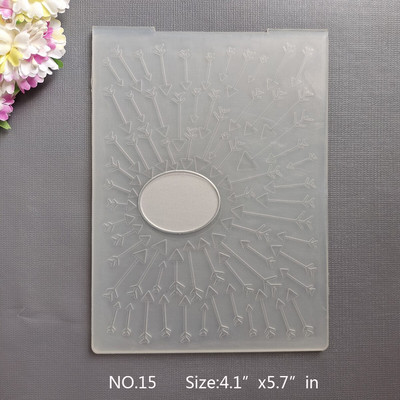 22 μοντέλα ΝΕΑ Κλασική / 3D ανάγλυφη φάκελος Διάφανη ανάγλυφη σχεδίαση πλαστικών πλακών για DIY μήτρες κοπής χαρτιού Scrapbooking