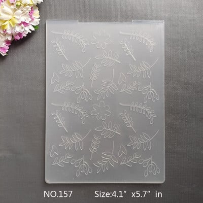 22 μοντέλα ΝΕΑ Κλασική / 3D ανάγλυφη φάκελος Διάφανη ανάγλυφη σχεδίαση πλαστικών πλακών για DIY μήτρες κοπής χαρτιού Scrapbooking