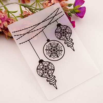 Uued saabunud plastist reljeefse kausta mall meisterdamiseks scrapbooking käsitöö fotoalbumi kaardile pühade käsitsi valmistatud kaunistustarvikud