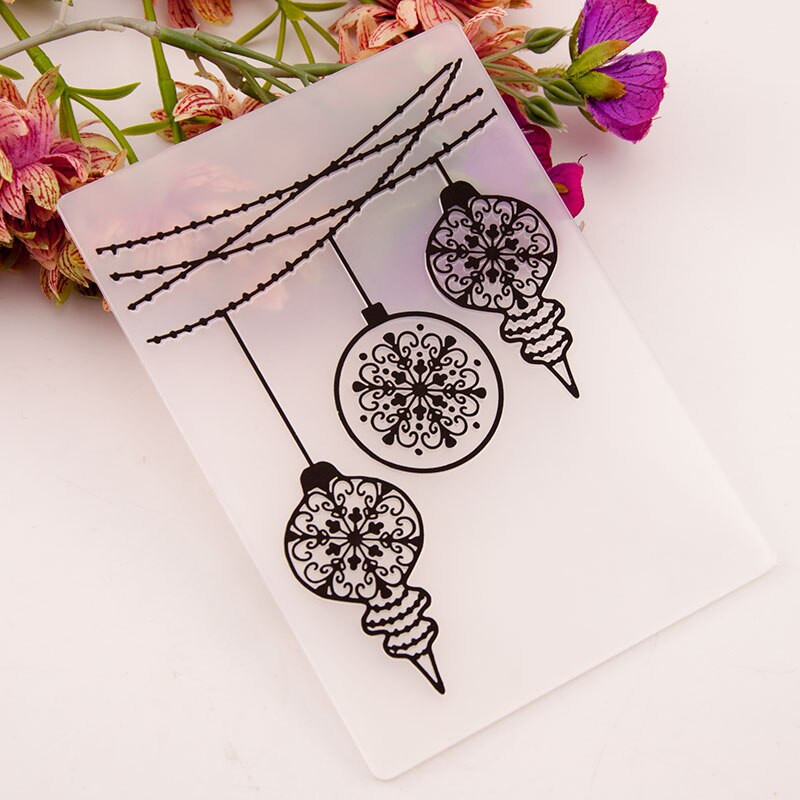 Uued saabunud plastist reljeefse kausta mall meisterdamiseks scrapbooking käsitöö fotoalbumi kaardile pühade käsitsi valmistatud kaunistustarvikud