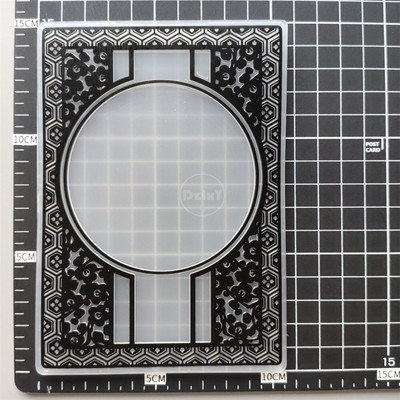 (29 στυλ) Φάκελοι με ανάγλυφο δαντέλας για χαρτιά Φωτογραφικό άλμπουμ Δημιουργία καρτών προμήθειες DIY Γεωμετρία Πλαστικά Μήτρα κοπής Scrapbooking