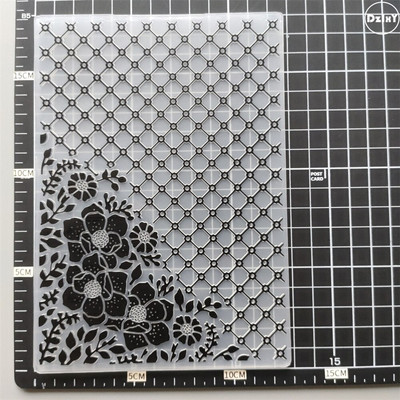 (29 στυλ) Φάκελοι με ανάγλυφο δαντέλας για χαρτιά Φωτογραφικό άλμπουμ Δημιουργία καρτών προμήθειες DIY Γεωμετρία Πλαστικά Μήτρα κοπής Scrapbooking