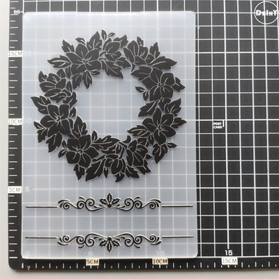 (29 στυλ) Φάκελοι με ανάγλυφο δαντέλας για χαρτιά Φωτογραφικό άλμπουμ Δημιουργία καρτών προμήθειες DIY Γεωμετρία Πλαστικά Μήτρα κοπής Scrapbooking