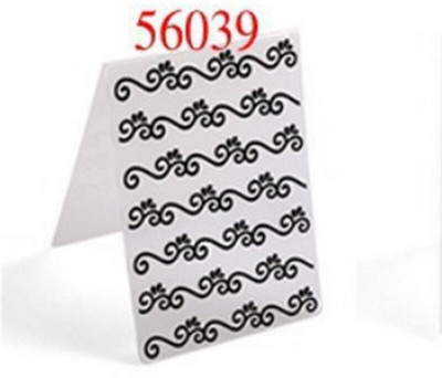 10,5x14,5 εκ. Φάκελος με ανάγλυφο 3D Διαφανές ανάγλυφο πλαστικό σχέδιο για DIY μήτρες κοπής χαρτιού Δωροκάρτα Scrapbooking