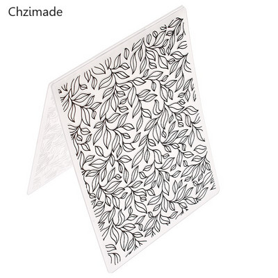 Lychee Life Πλαστικοί ανάγλυφες φάκελοι Διαφανές πρότυπο Διακόσμηση άλμπουμ φωτογραφιών Making Scrapbooking Craft Card Diy Crafts