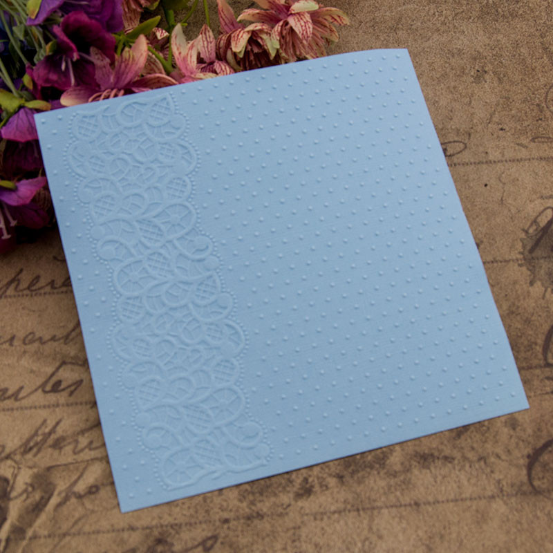 25 Σχέδιο 15Χ15 εκ. Πλαστικό ανάγλυφο φάκελο Πρότυπο για DIY Scrapbooking Craft φωτογραφικό άλμπουμ Κάρτα διακοπών Χειροποίητα διακοσμητικά προμήθειες