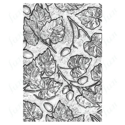 Acorns 2D Texture Fades Embossing Folder 2022 New Make Paper Card Scrapbooking Material Decoration Background Halloween